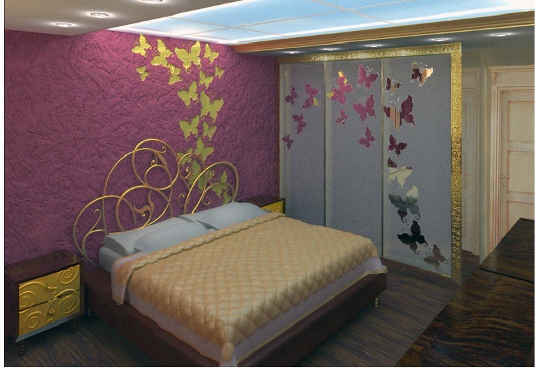 Дизайн спальни 12 кв м